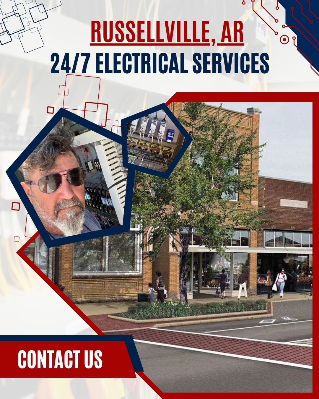 Ace Electric provides expert electricians and electrical services for residential and commercial needs in Russellville, AR.