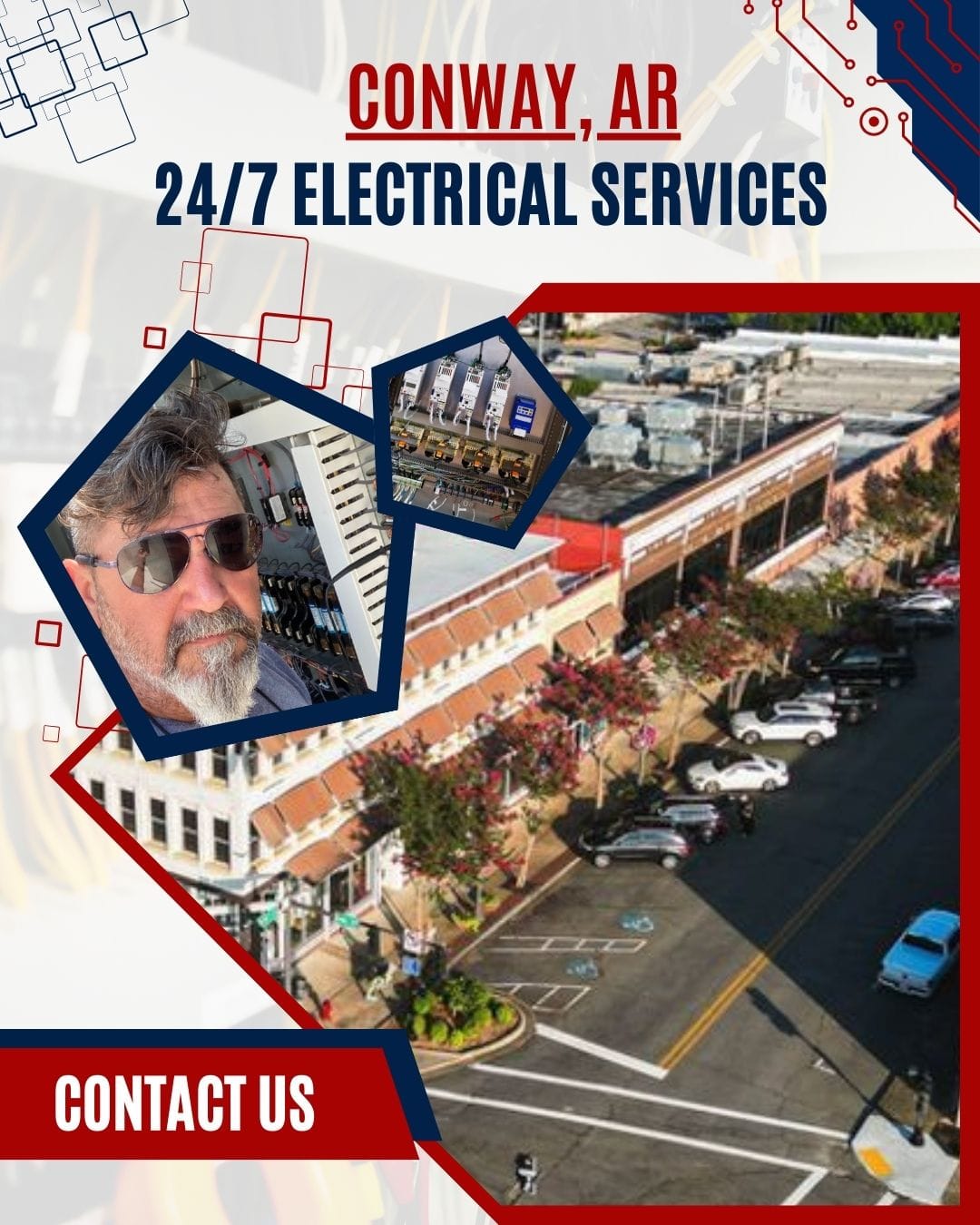Ace Electric providing top-notch electrical services in Conway, AR with skilled electricians ensuring safety and efficiency