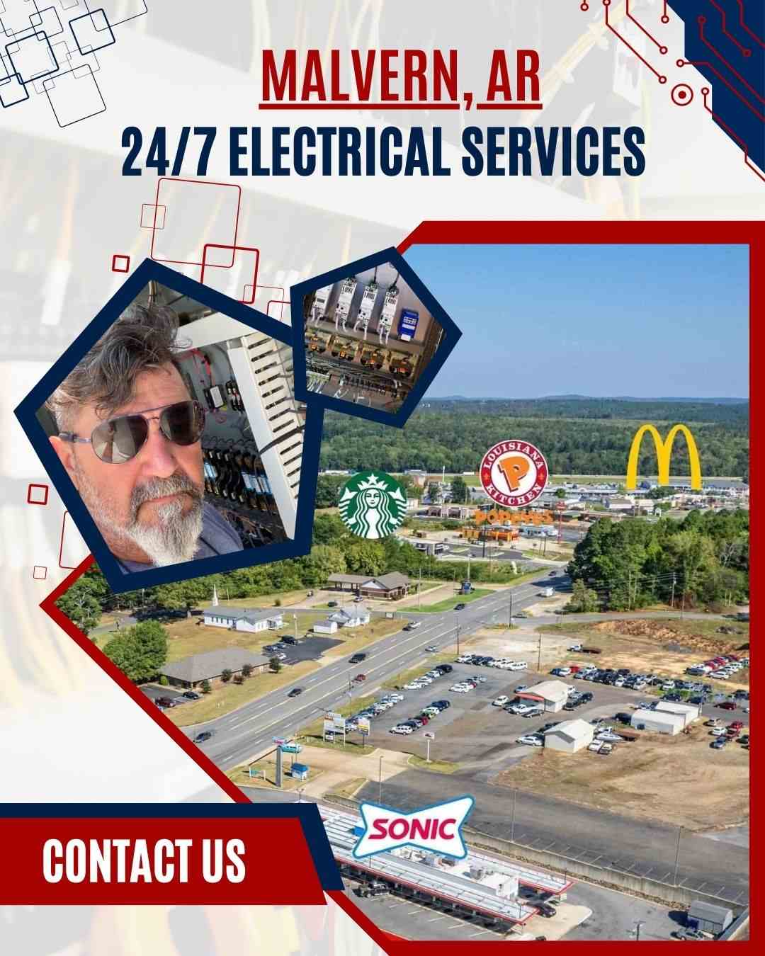 Ace Electrical Contractor offering reliable electrical service solutions for homes and businesses in Malvern, AR.