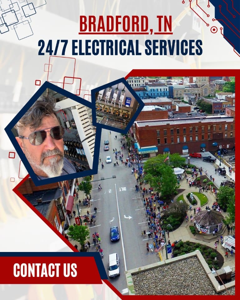 Top-rated electricians in Bradford, TN, providing comprehensive electrician services for homes and businesses.
