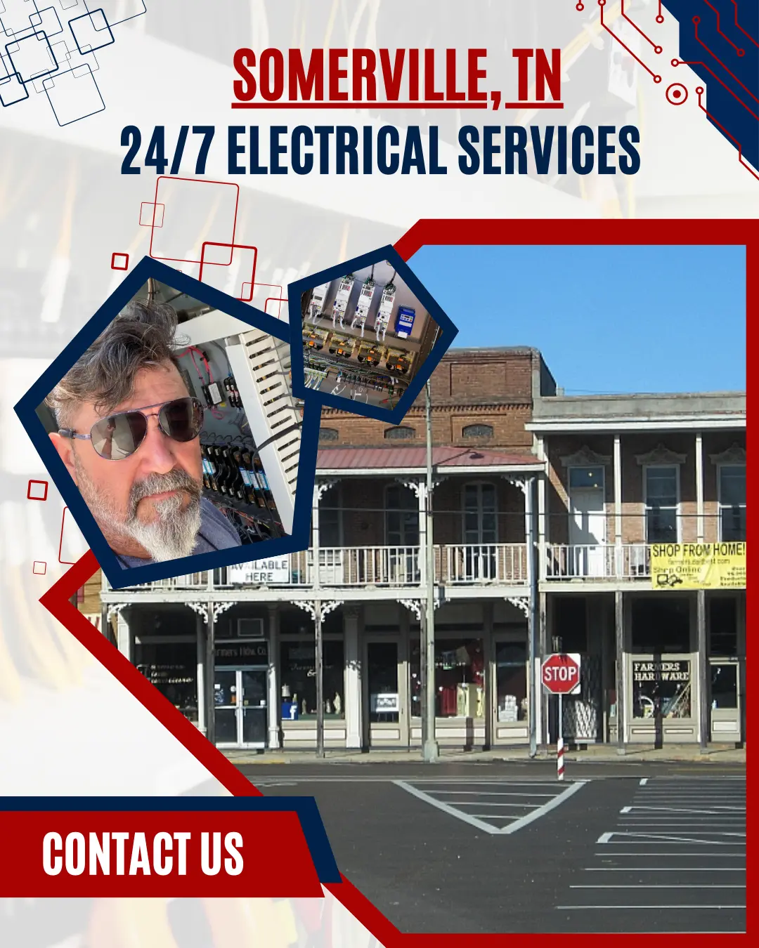 Trusted Electrical services by Ace Electric in Somerville, TN, offering reliable residential and commercial solutions.