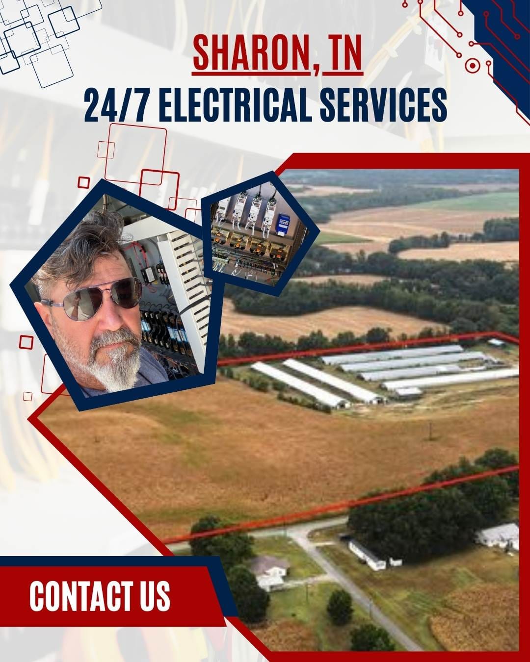 Expert electricians at Ace Electric offering reliable electrical services in Sharon, TN for repairs, upgrades, and maintenance.