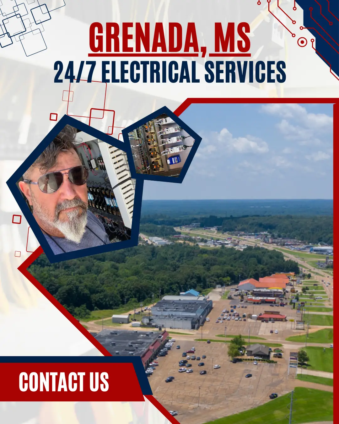 Licensed electricians providing top-quality electrical service solutions for homes and businesses in Grenada, MS