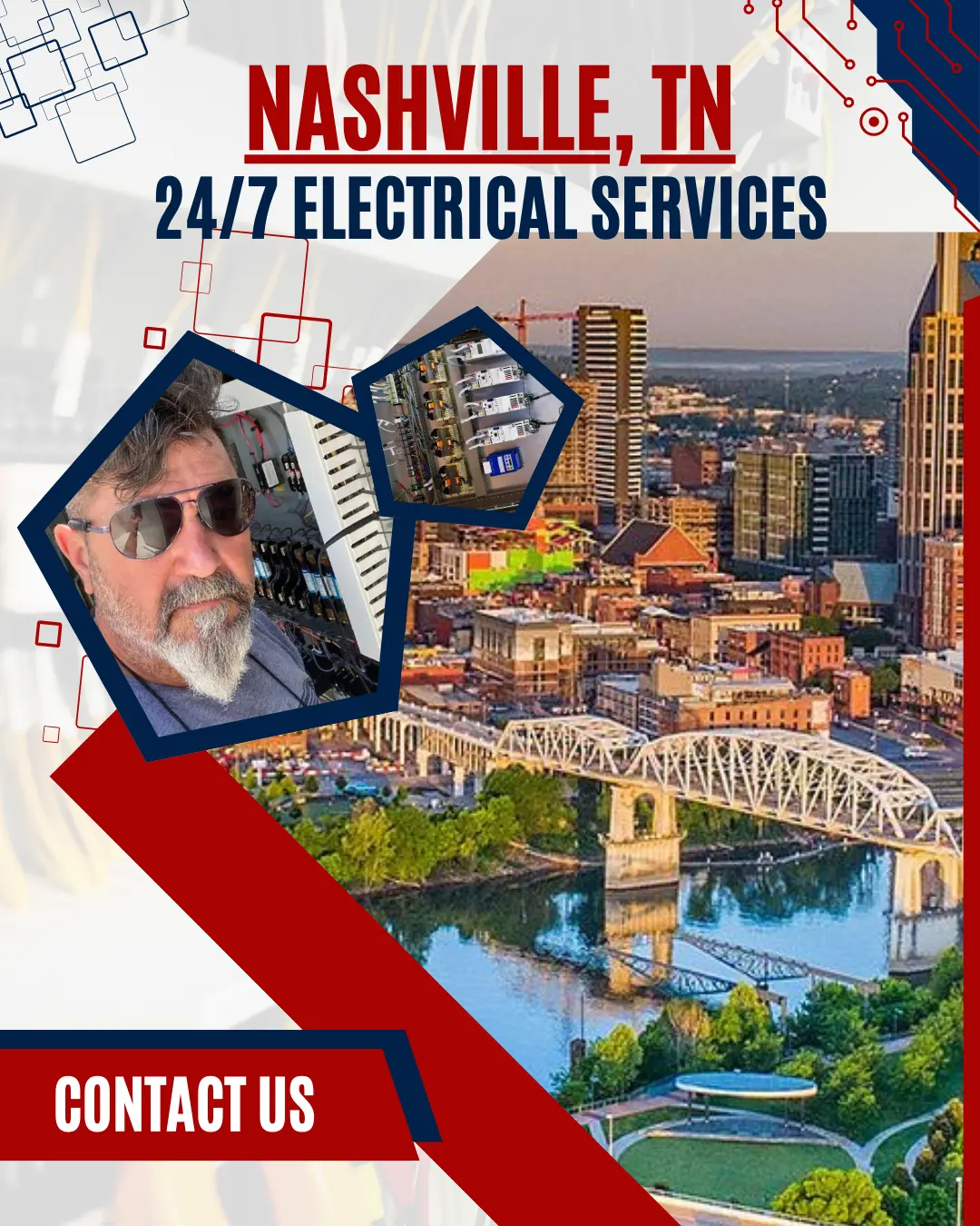 Reliable 247 electrical service solutions by Ace Electrical Contractor for homes and businesses in Nashville, TN.