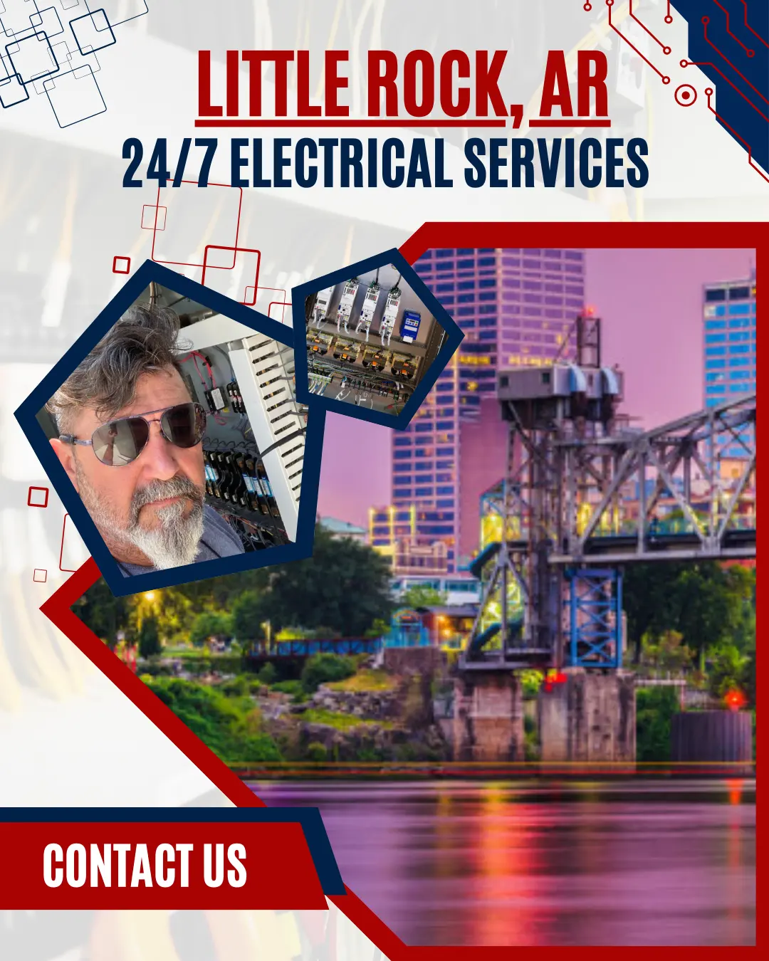 Trust Ace Electric for professional electrical services across Clarksdale, MS, and Little Rock, AR, ensuring quality solutions.