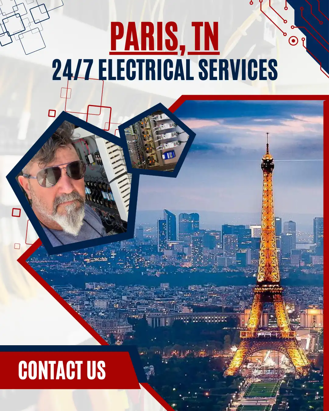 Trusted Electrical service experts in Paris, TN, ensuring top-notch repairs, installations, and inspections for all needs.