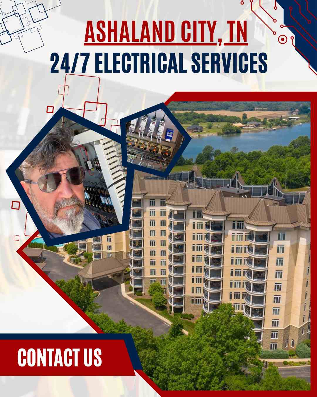 Ace Electric contractors offering professional electrical services by skilled electricians in Ashland City, TN.