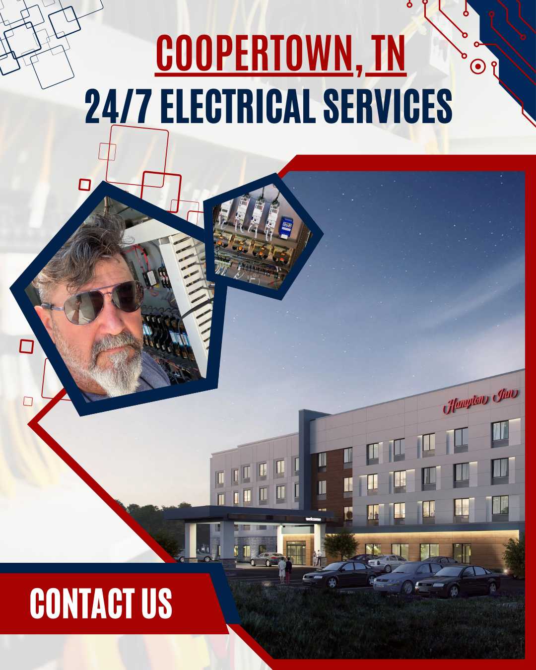 Ace Electric delivering expert electrical services with skilled electricians for homes and businesses in Coopertown, TN.