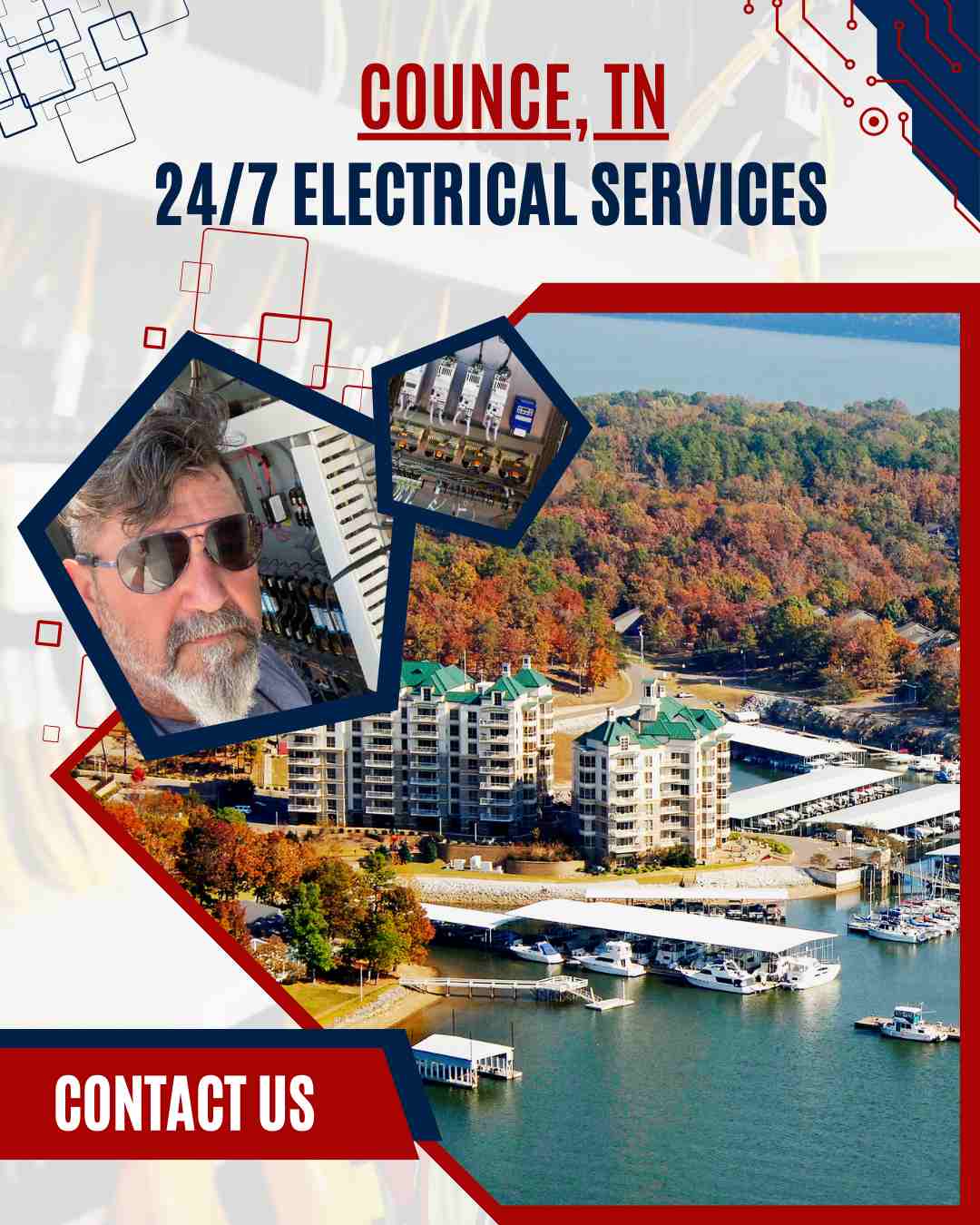 Ace Electric offering expert electrical services and skilled electricians serving homes and businesses in Counce, TN.