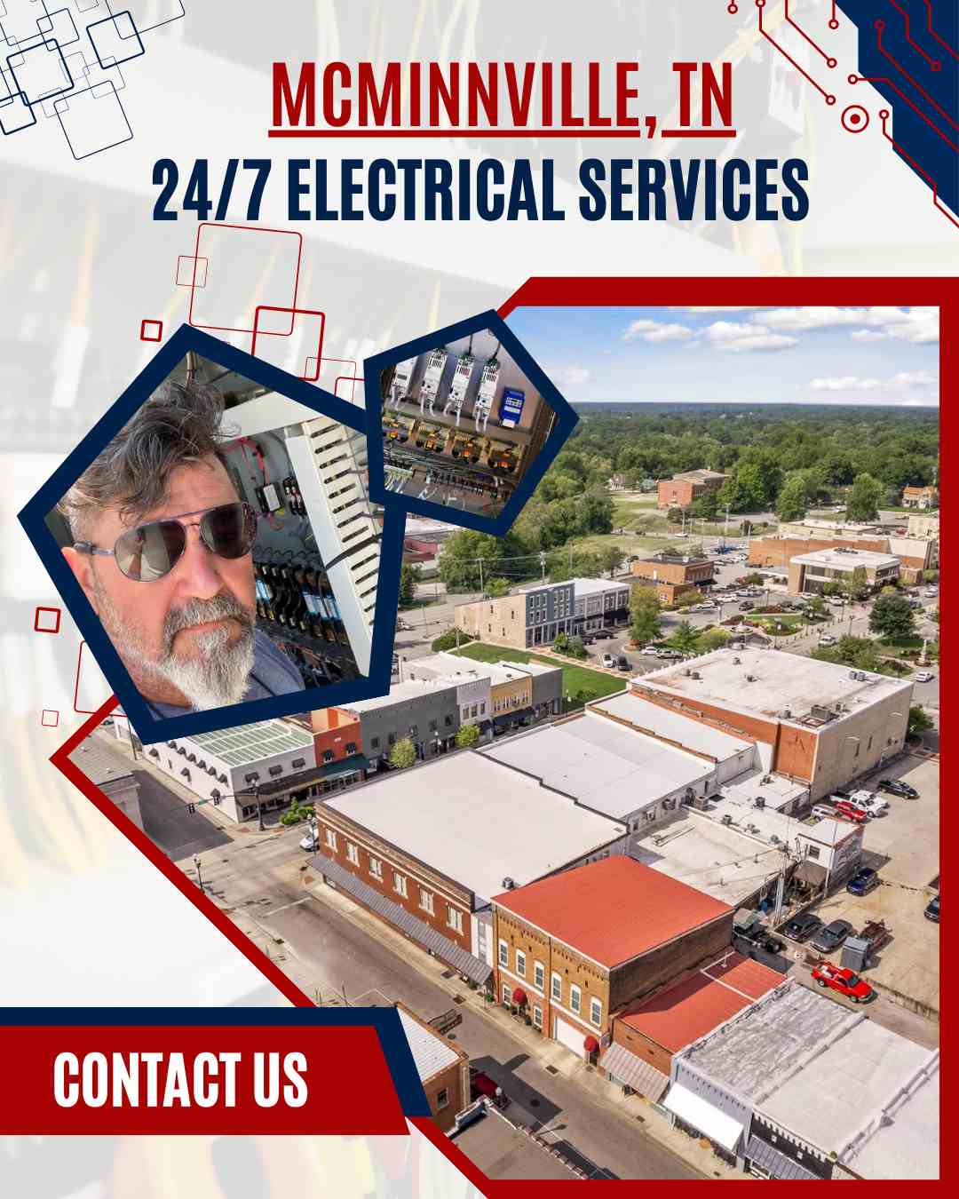 Ace Electric offering reliable electrical service and repairs for homes and businesses in McMinnville, TN.
