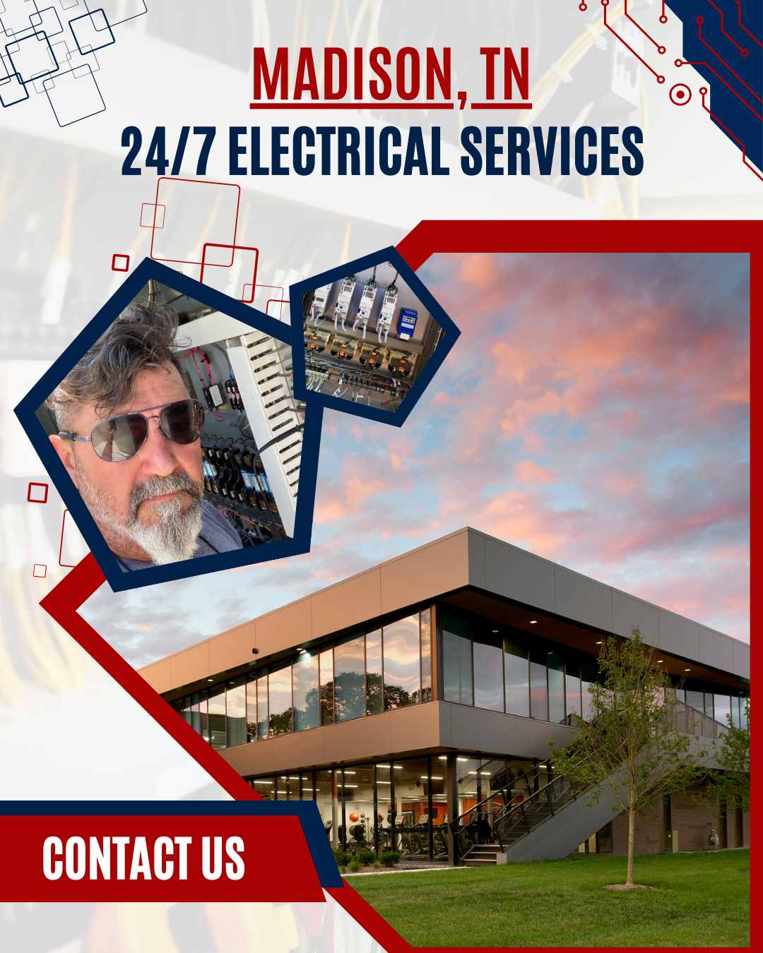 Ace Electric offering top-tier electrical services with skilled electricians serving Madison, TN for residential and commercial needs.