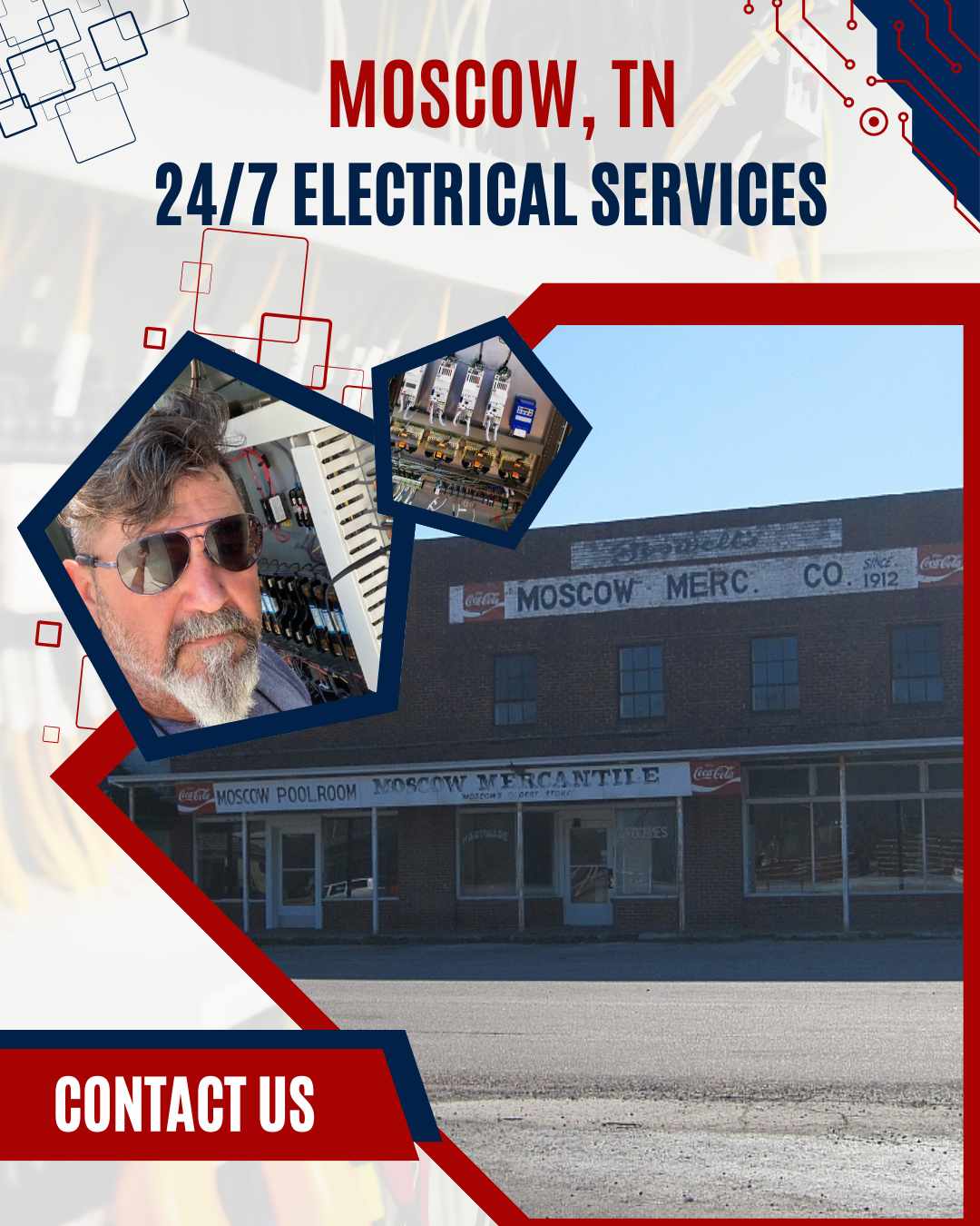 Ace Electric providing exceptional electrical services by skilled electricians for homes and businesses in Moscow, TN.