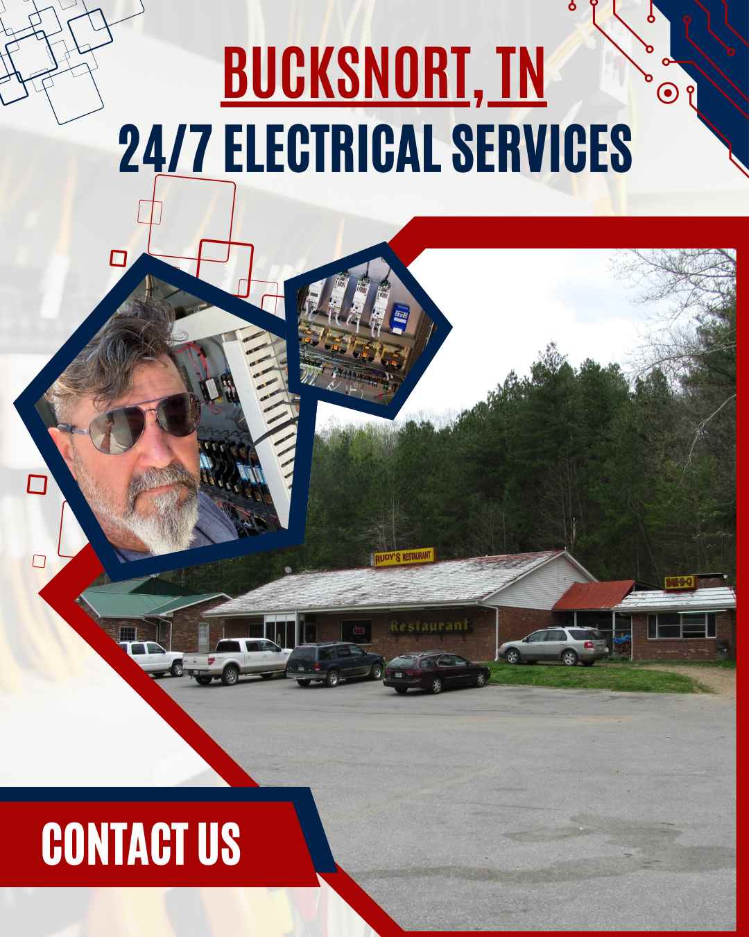 Ace Electric's skilled electricians deliver exceptional electrical services and solutions tailored to Bucksnort, TN.