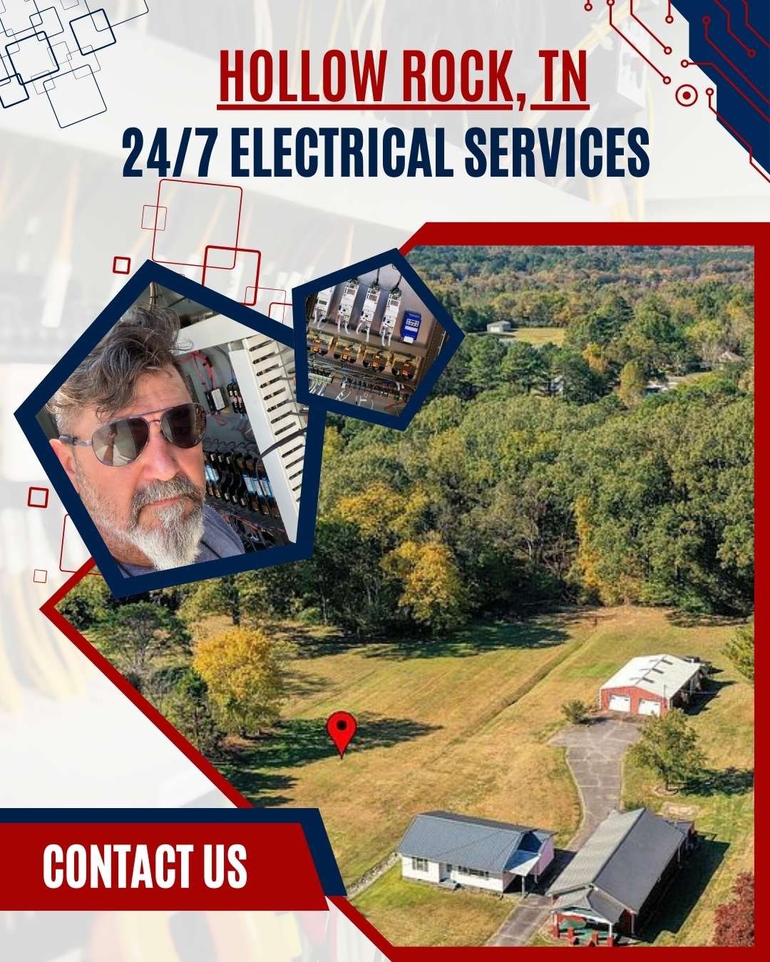 Experienced electricians from Ace Electric offer reliable electrical services in Hollow Rock, TN, for homes and businesses.