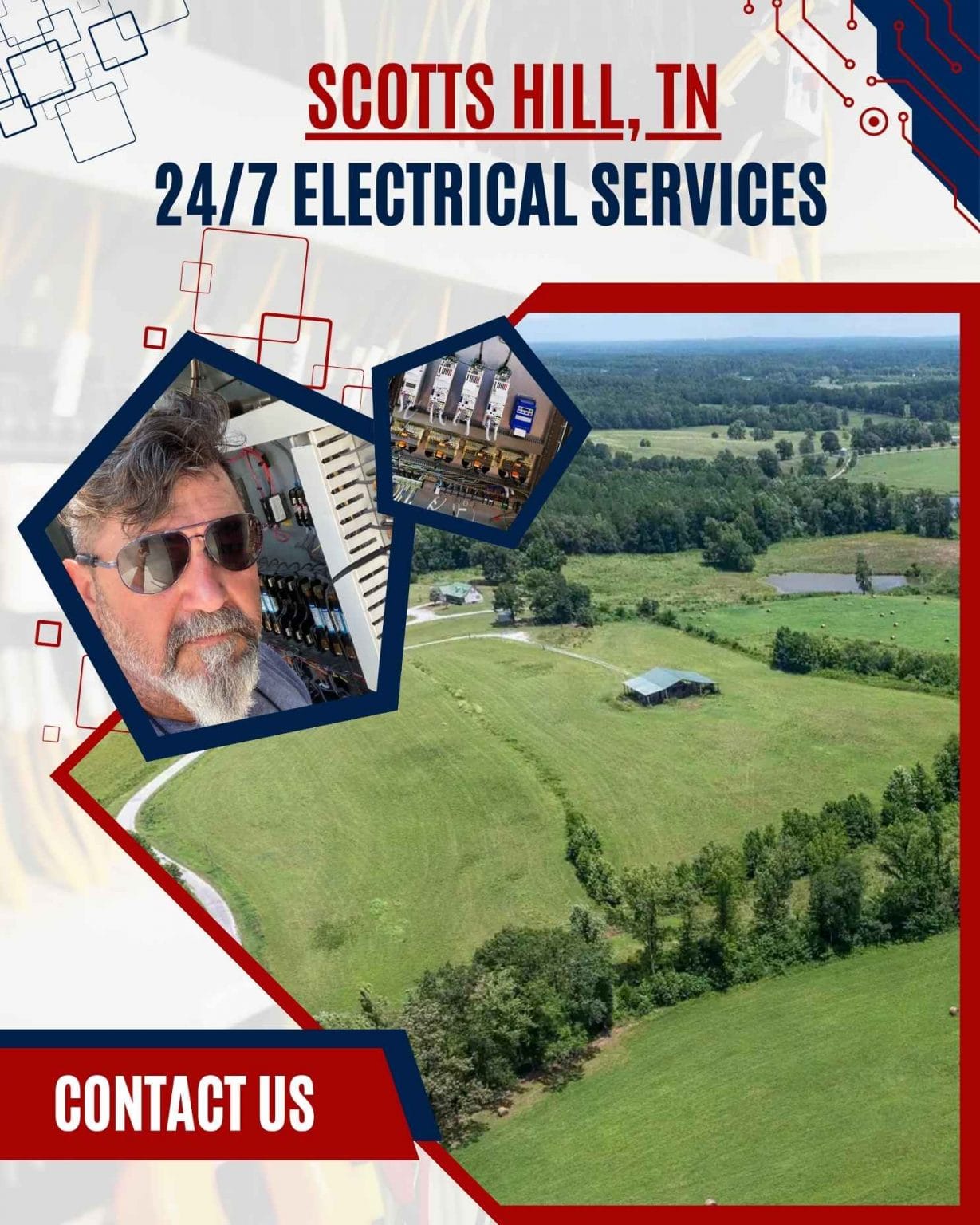 Expert electricians from Ace Electric delivering reliable services in Scotts Hill, TN, for homes and businesses