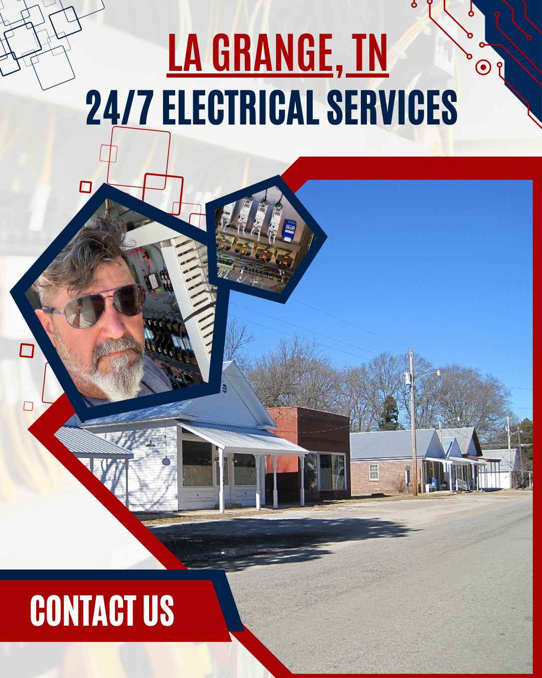 Skilled electricians from Ace Electric delivering exceptional electrical services to homes and businesses in La Grange, TN.