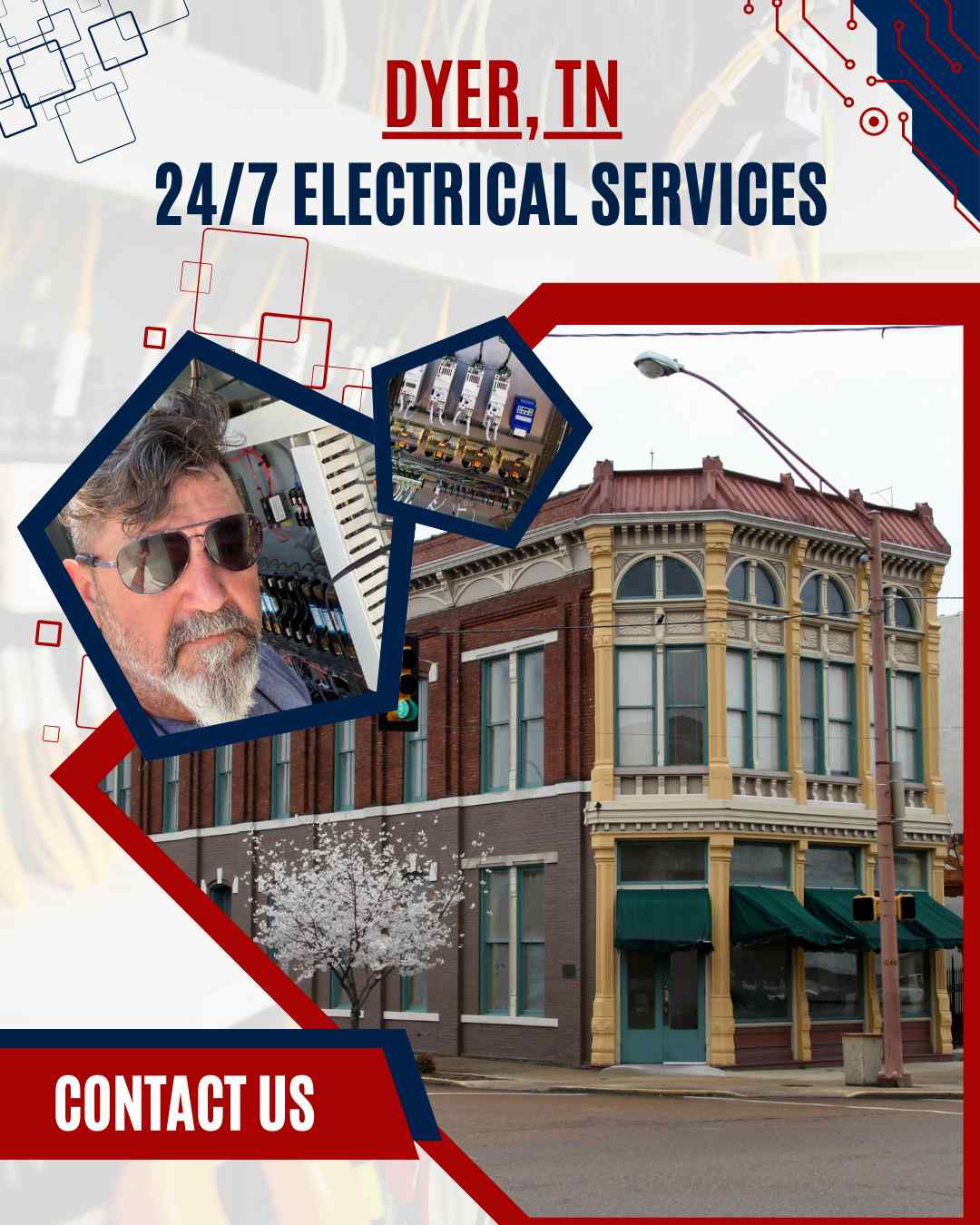 Ace Electric delivering expert electrical services with skilled electricians serving homes and businesses in Dyer, TN.