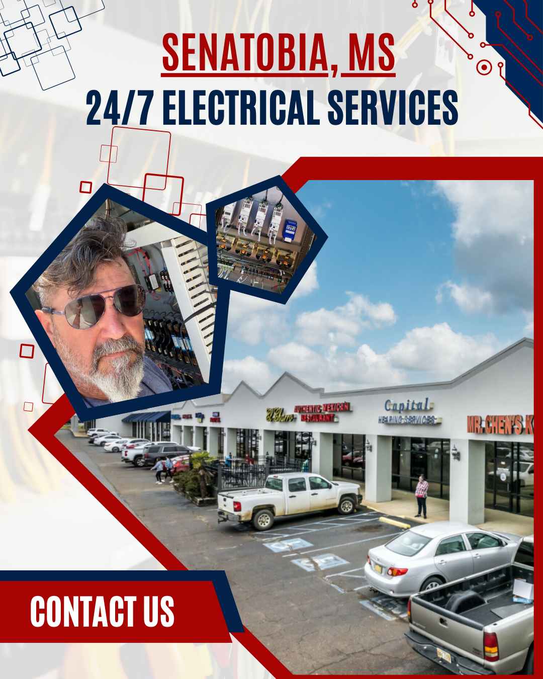 Ace Electric offering expert electrical services by skilled electricians in Senatobia, MS, ensuring quality and reliability.