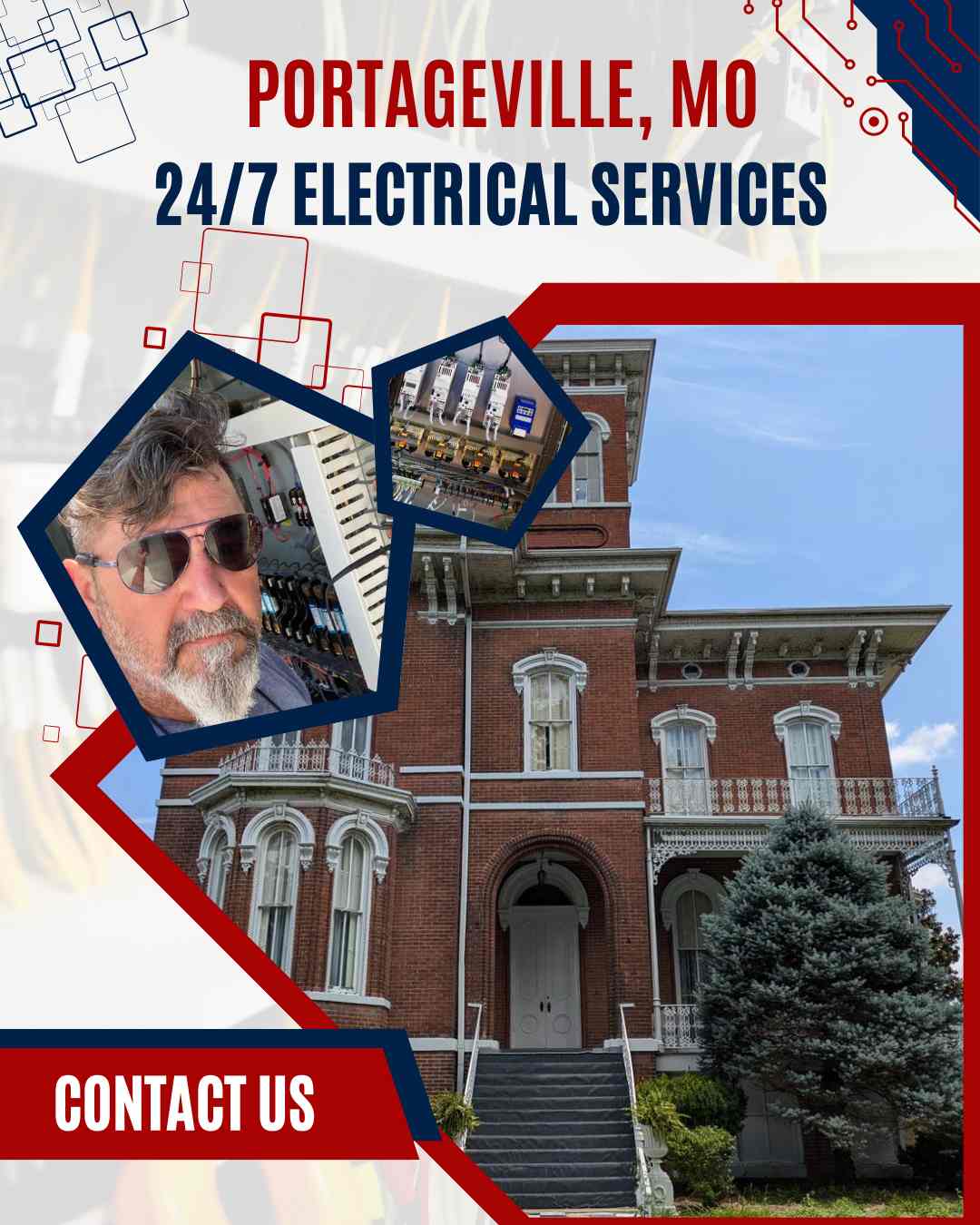 Ace Electric offering expert electricians for reliable Electrical services in Portageville, MO, for homes and businesses.