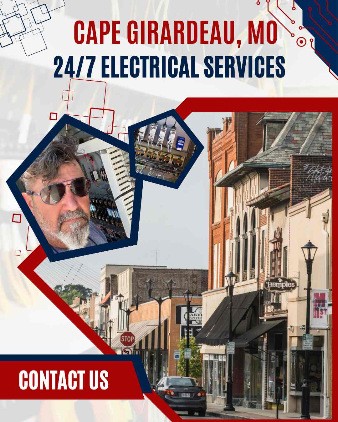 Ace Electric offering trusted electrical services with skilled electricians for homes and businesses in Cape Girardeau, MO