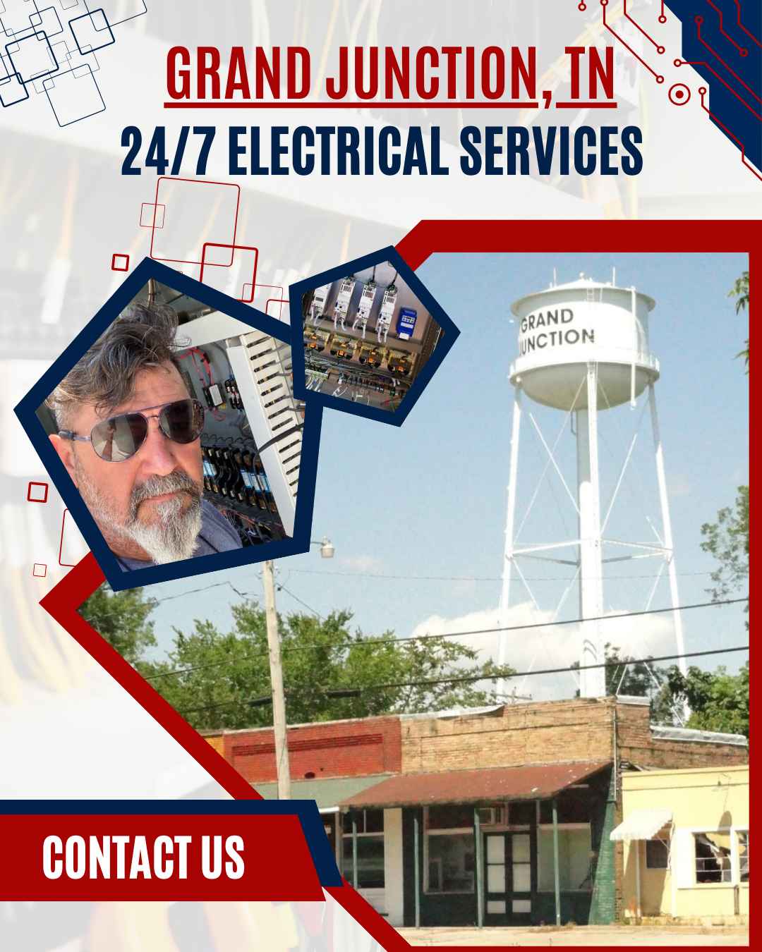 Experienced electricians at Ace Electric offering reliable electrical services for homes and businesses in Grand Junction, TN.