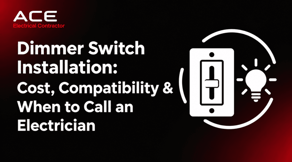 dimmer switch installation