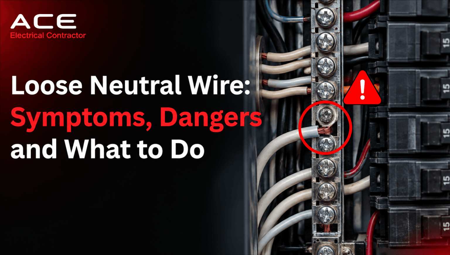 loose neutral wire symptoms